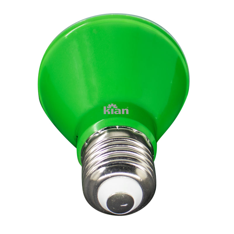 Lâmpada LED Par20 6W E27 Verde Bivolt