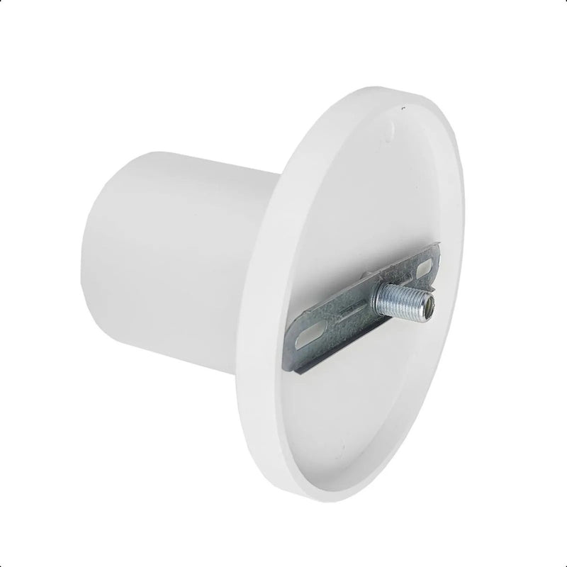 Spot Sobrepor TGT490C Direcionável Redondo Gu10 Com Canopla