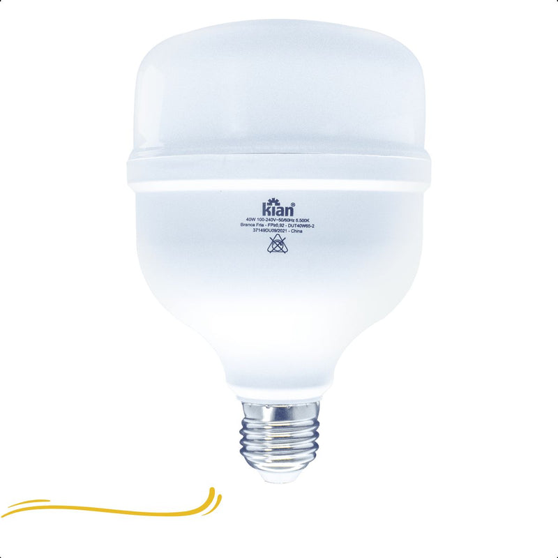 Lâmpada Led Globe 40W 6500K Branca Fria Base E27 Bivolt