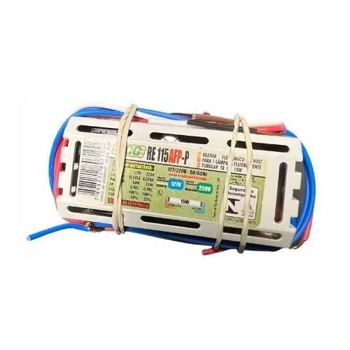 Reator Eletrônico 1x15W Bivolt