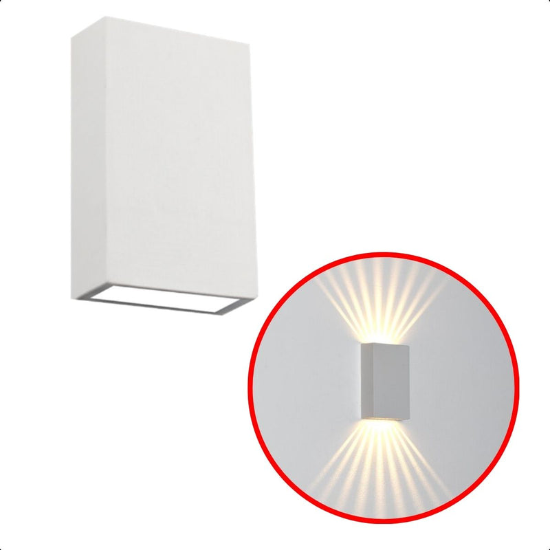 Arandela Led Apus Branca 3000K