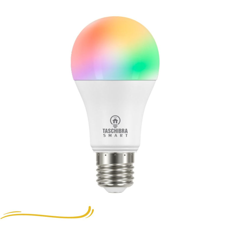 Smart Lampada LED 10W A60 Wi-Fi RGB